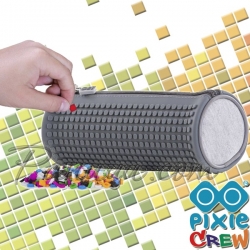 Pixie Crew Ученически несесер Grey/Grey PXA-05-W23 Pixie Crew Ученически несесер Grey/Grey PXA-05-W23